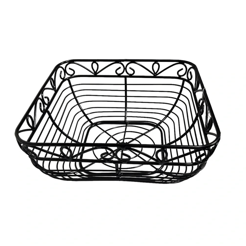 Fruit Basket Great Gatherings Decorative Black Metal